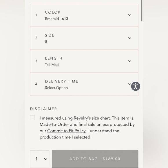 Emerald Green Crushed Velvet Dress - SIZE 8 - Picture 4 of 6